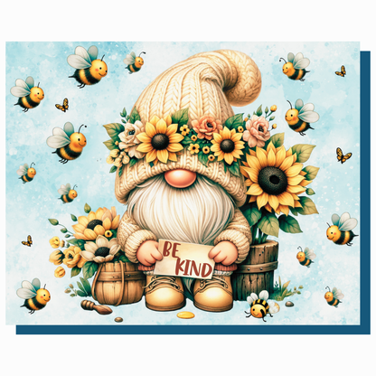 True North Diamond Art Diamond Painting Kits Gnome's Gentle Message Diamond Painting Kit - Create Stunning Art, No Skill Required