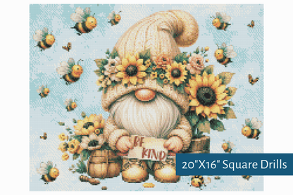 True North Diamond Art Diamond Painting Kits Gnome's Gentle Message Diamond Painting Kit - Create Stunning Art, No Skill Required