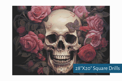 True North Diamond Art Diamond Painting Kits Gothic Elegance Diamond Painting Kit - Create Stunning Art, No Skill Required