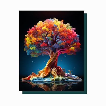 True North Diamond Art Diamond Painting Kits Hues of Life Diamond Painting Kit - Create Stunning Art, No Skill Required