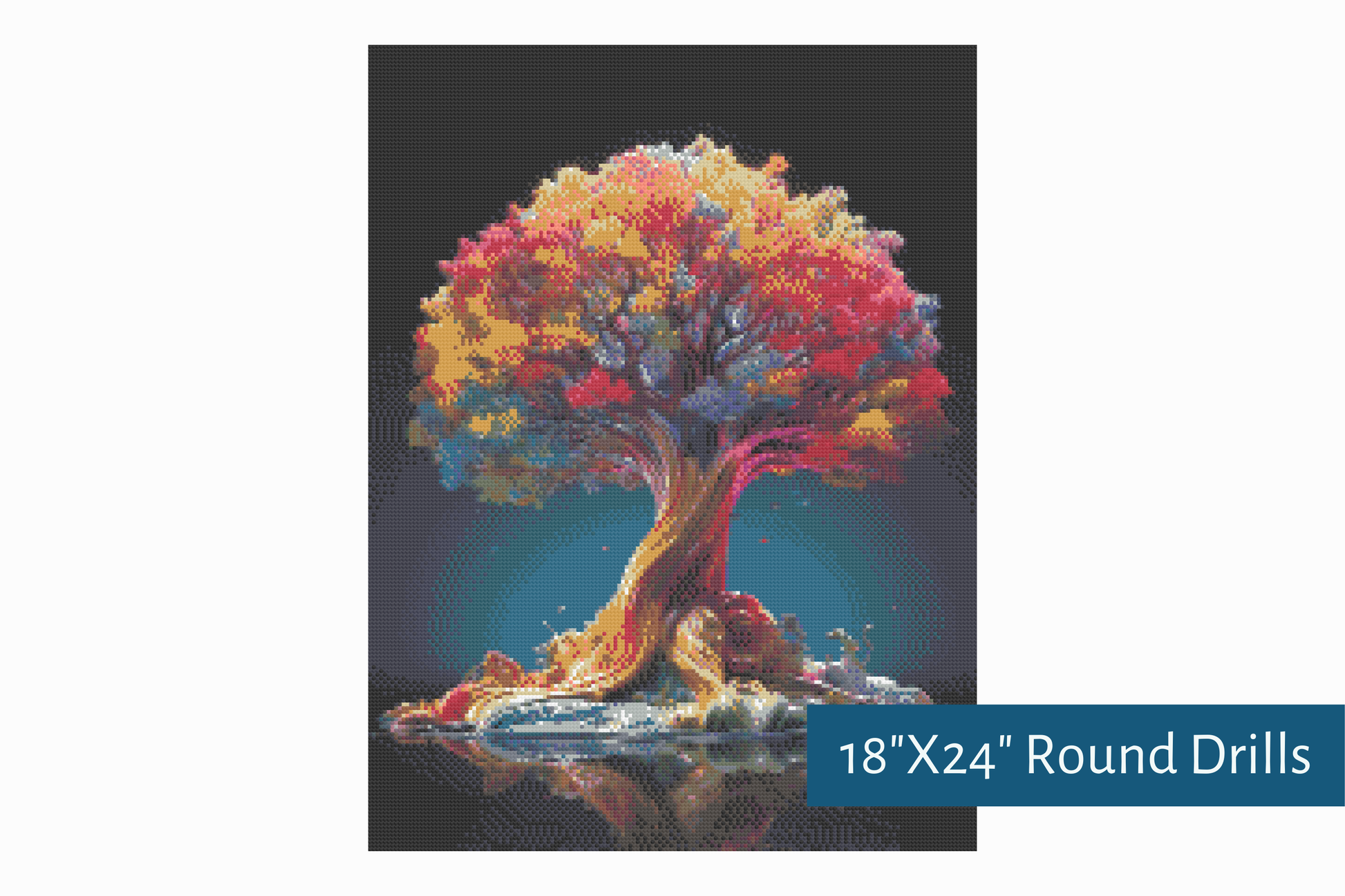 True North Diamond Art Diamond Painting Kits Hues of Life Diamond Painting Kit - Create Stunning Art, No Skill Required