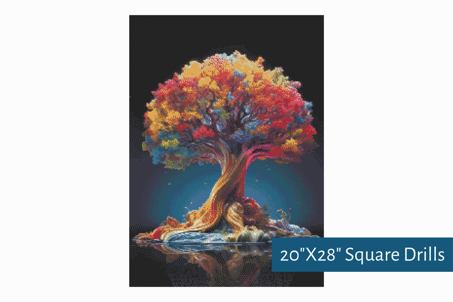 True North Diamond Art Diamond Painting Kits Hues of Life Diamond Painting Kit - Create Stunning Art, No Skill Required