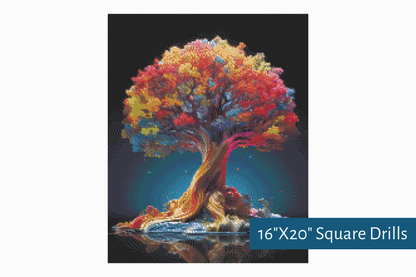 True North Diamond Art Diamond Painting Kits Hues of Life Diamond Painting Kit - Create Stunning Art, No Skill Required