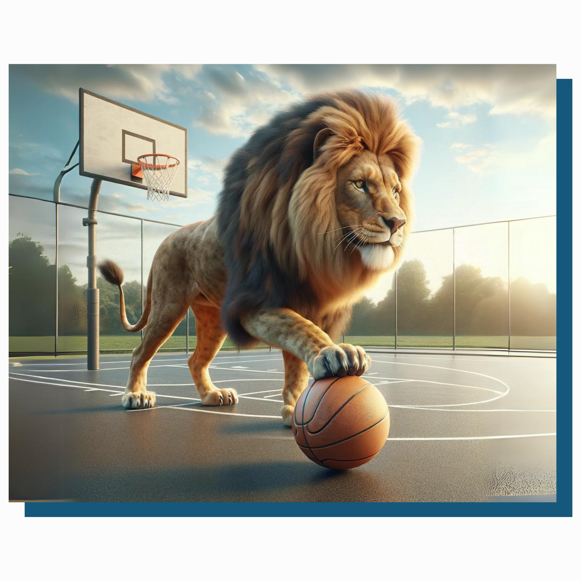 True North Diamond Art Diamond Painting Kits Kind Of The Court Diamond Painting Kit - Create Stunning Art, No Skill Required