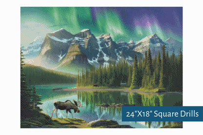 True North Diamond Art Diamond Painting Kits Nature's Masterpiece Diamond Painting Kit - Create Stunning Art, No Skill Required