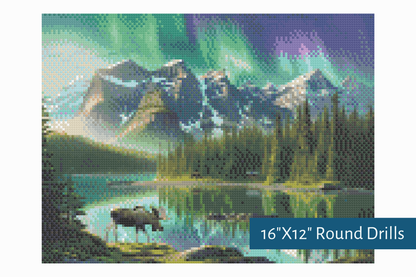 True North Diamond Art Diamond Painting Kits Nature's Masterpiece Diamond Painting Kit - Create Stunning Art, No Skill Required