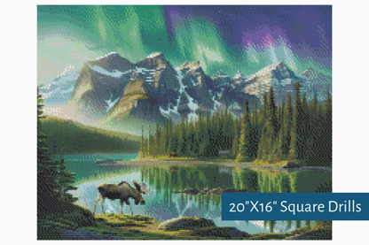 True North Diamond Art Diamond Painting Kits Nature's Masterpiece Diamond Painting Kit - Create Stunning Art, No Skill Required