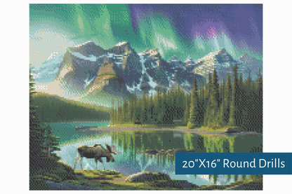 True North Diamond Art Diamond Painting Kits Nature's Masterpiece Diamond Painting Kit - Create Stunning Art, No Skill Required