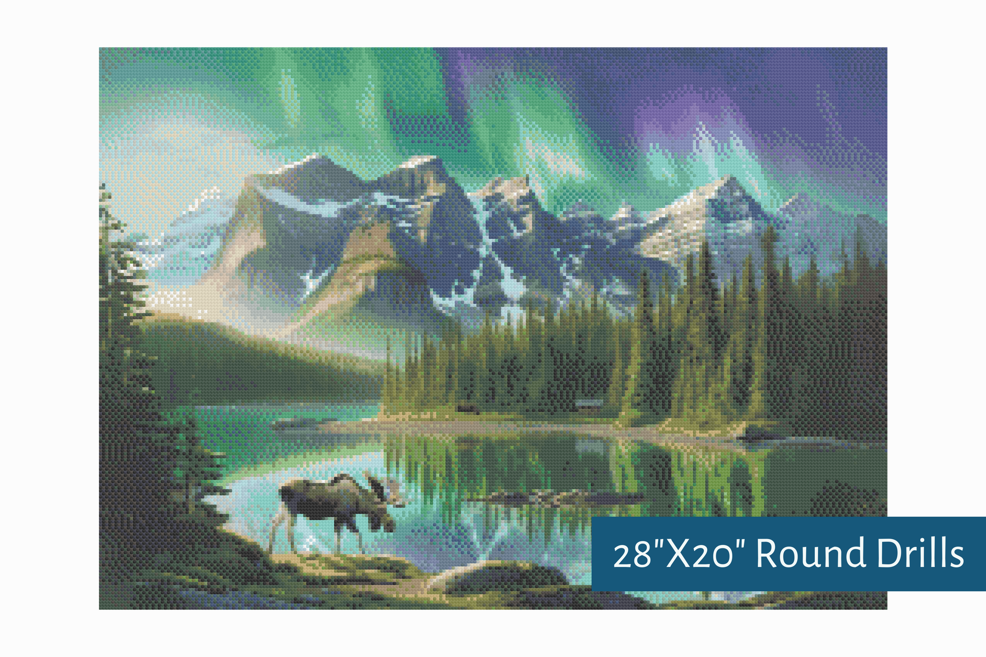 True North Diamond Art Diamond Painting Kits Nature's Masterpiece Diamond Painting Kit - Create Stunning Art, No Skill Required