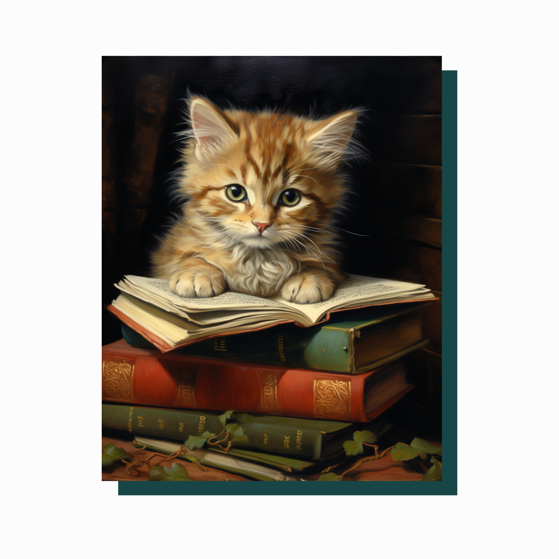 True North Diamond Art Diamond Painting Kits Purrs and Prose Diamond Painting Kit - Create Stunning Art, No Skill Required