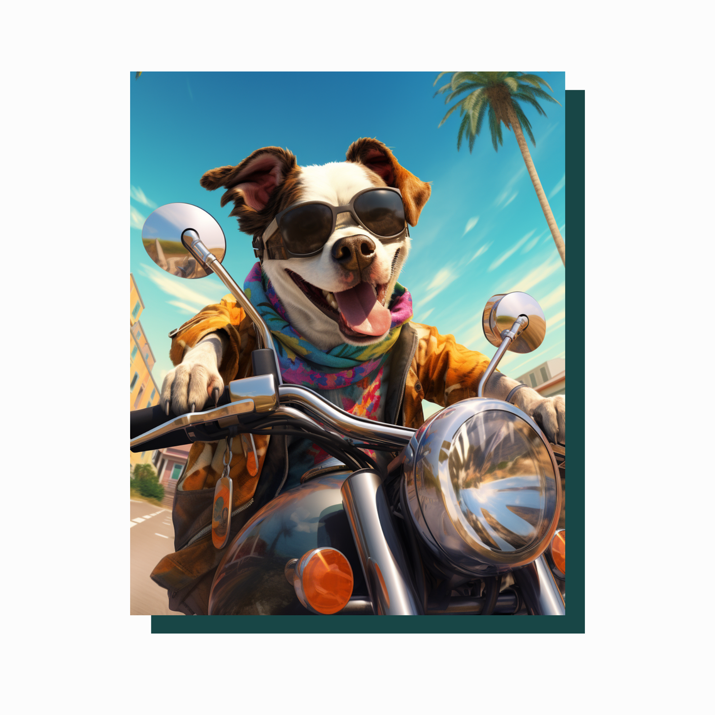 True North Diamond Art Diamond Painting Kits Ruff Rider Diamond Painting Kit - Create Stunning Art, No Skill Required