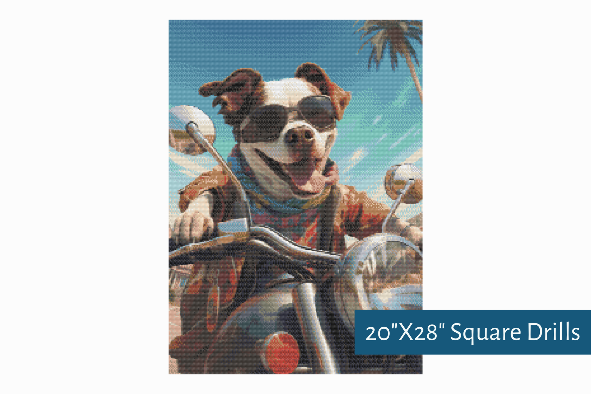 True North Diamond Art Diamond Painting Kits Square / 20"X28" (50.8cmX71.1cm) / Yes Ruff Rider Diamond Painting Kit - Create Stunning Art, No Skill Required