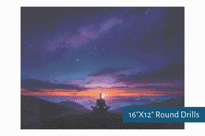 True North Diamond Art Diamond Painting Kits Serenity Diamond Painting Kit - Create Stunning Art, No Skill Required