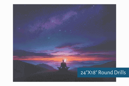 True North Diamond Art Diamond Painting Kits Serenity Diamond Painting Kit - Create Stunning Art, No Skill Required