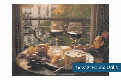 True North Diamond Art Diamond Painting Kits Sip and Savour Diamond Painting Kit - Create Stunning Art, No Skill Required