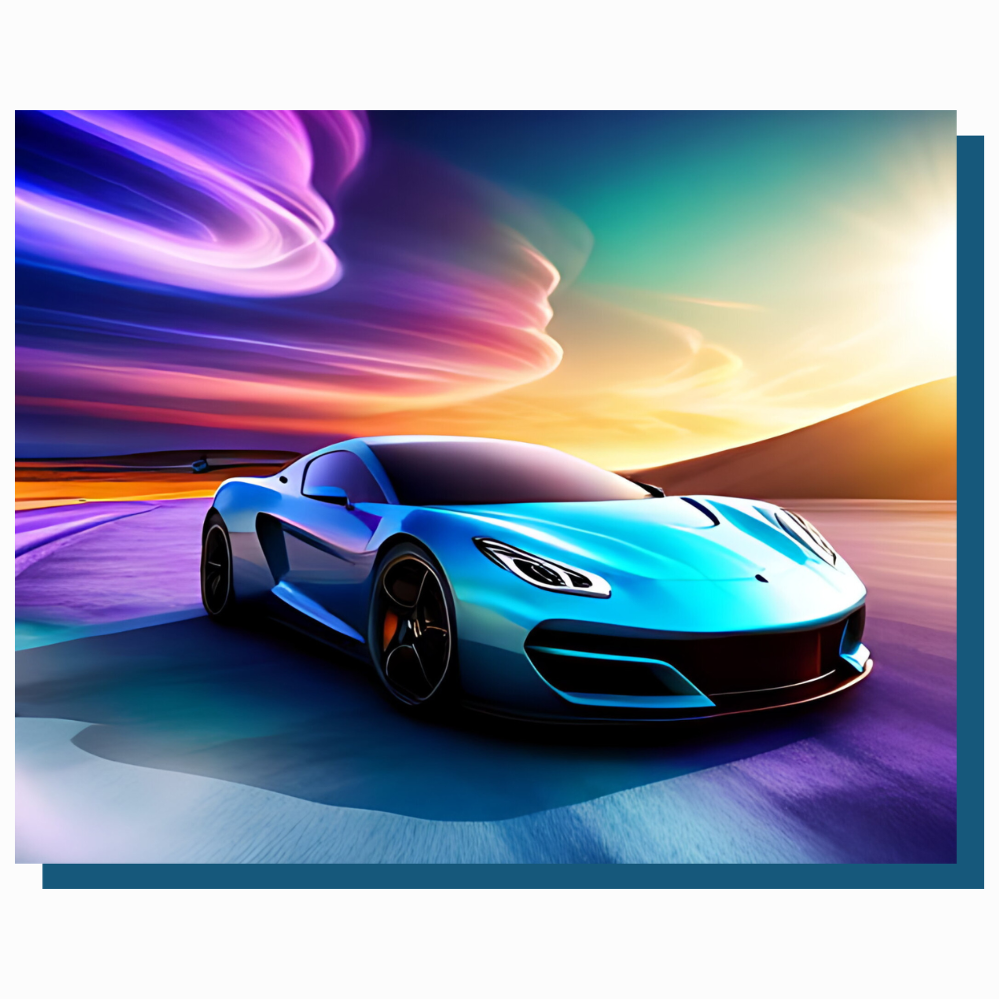 True North Diamond Art Diamond Painting Kits The Art of Horsepower Diamond Painting Kit - Create Stunning Art, No Skill Required