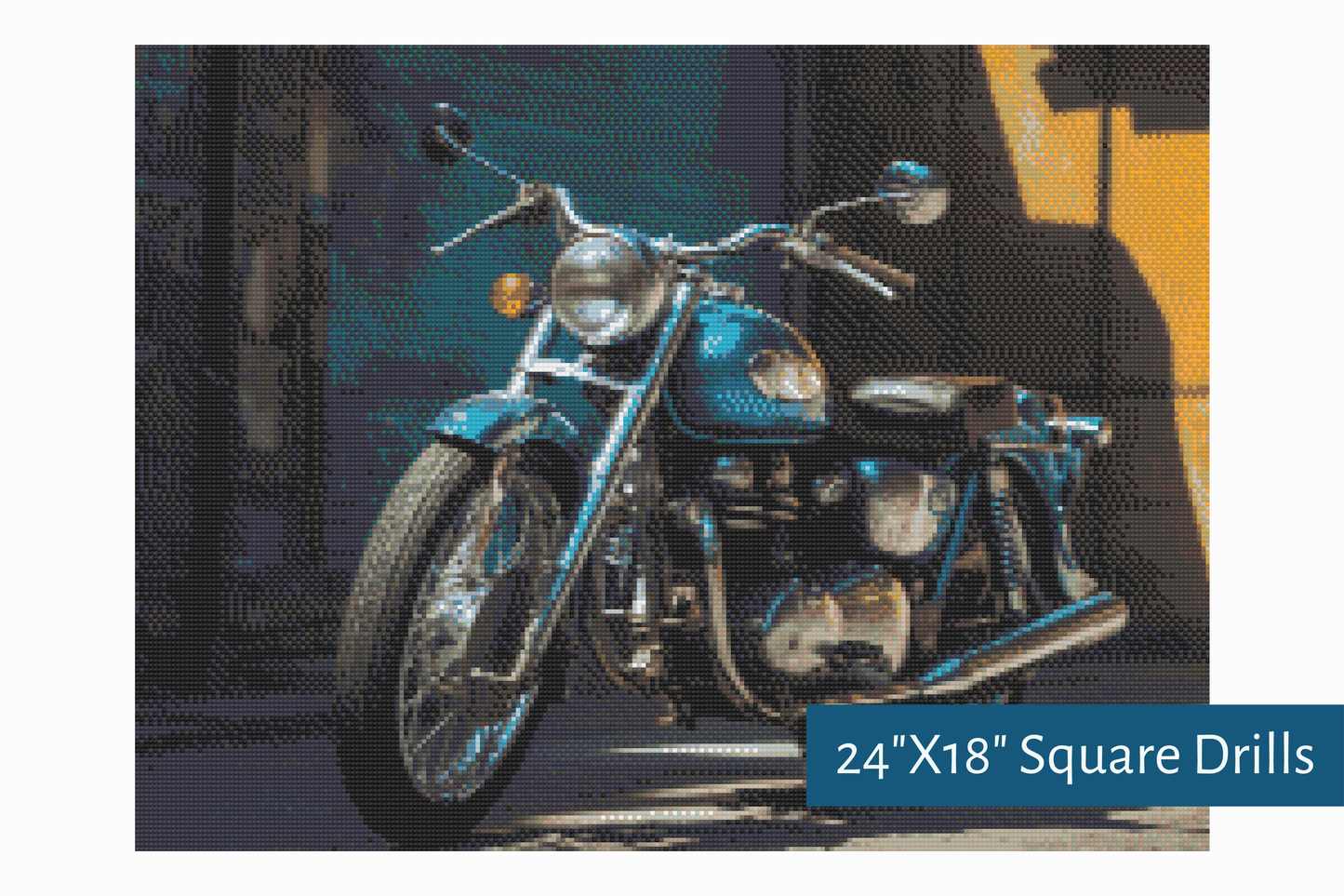 True North Diamond Art Diamond Painting Kits The Cobalt Cruiser Diamond Painting Kit - Create Stunning Art, No Skill Required