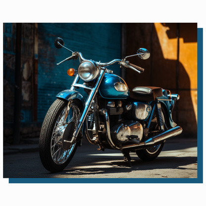 True North Diamond Art Diamond Painting Kits The Cobalt Cruiser Diamond Painting Kit - Create Stunning Art, No Skill Required