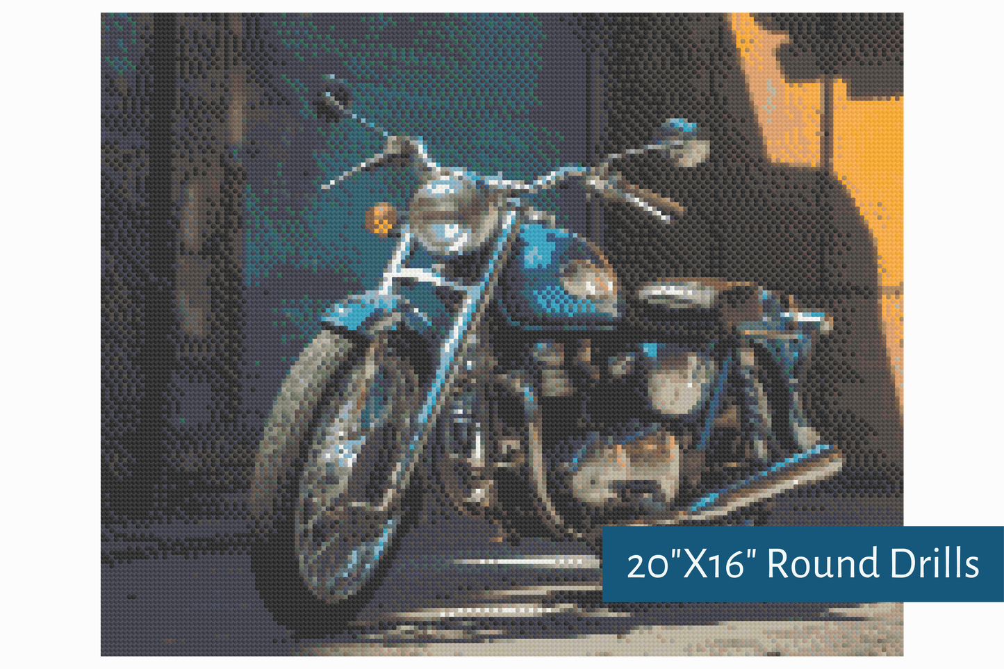 True North Diamond Art Diamond Painting Kits The Cobalt Cruiser Diamond Painting Kit - Create Stunning Art, No Skill Required