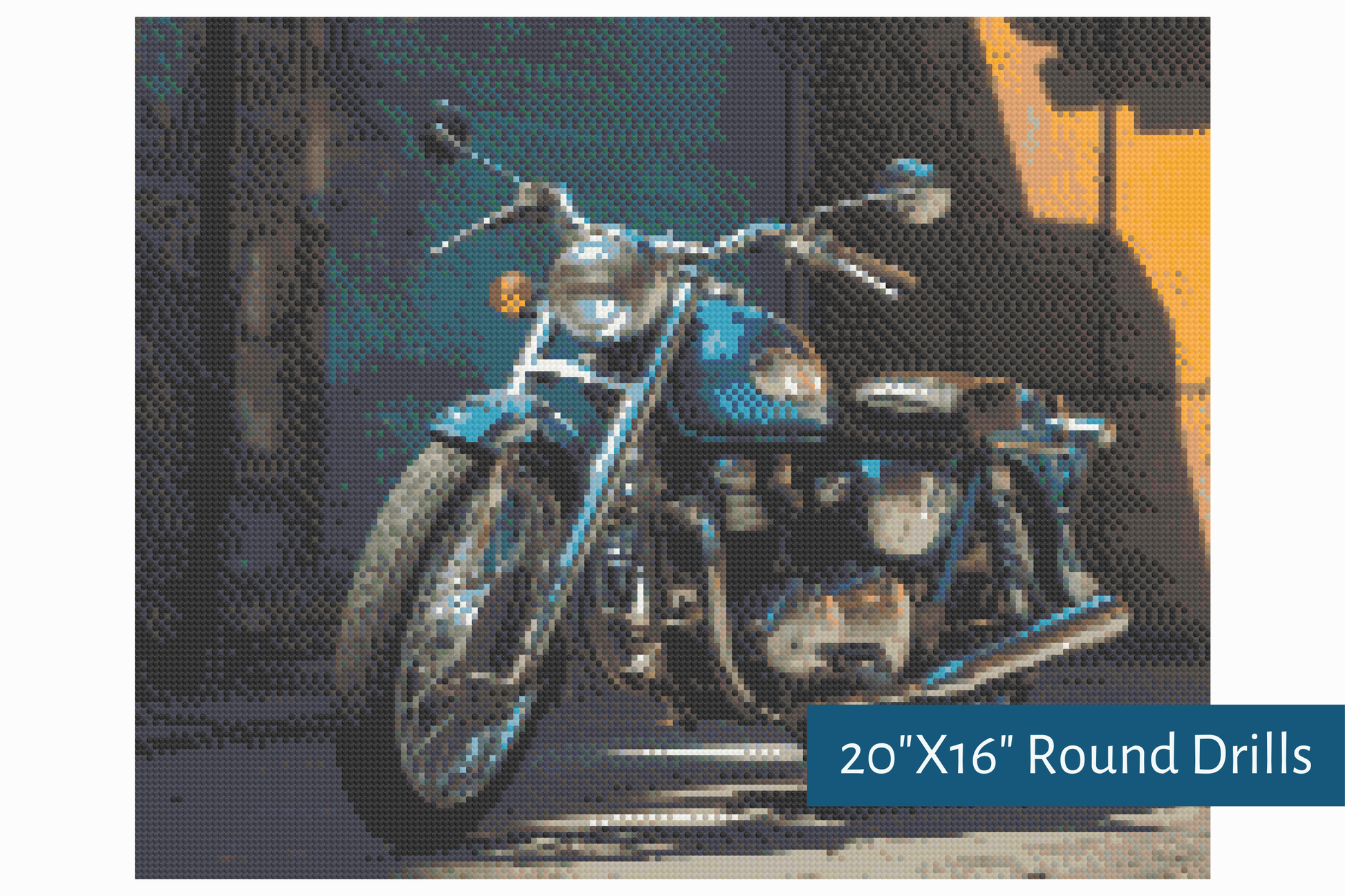 True North Diamond Art Diamond Painting Kits The Cobalt Cruiser Diamond Painting Kit - Create Stunning Art, No Skill Required