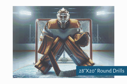 True North Diamond Art Diamond Painting Kits The Golden Wall Diamond Painting Kit - Create Stunning Art, No Skill Required