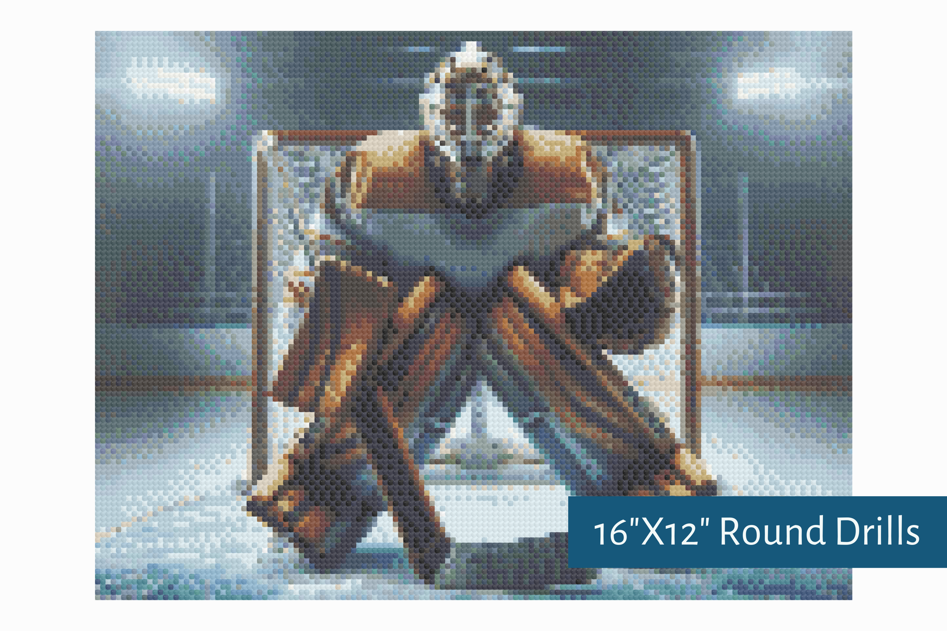 True North Diamond Art Diamond Painting Kits The Golden Wall Diamond Painting Kit - Create Stunning Art, No Skill Required