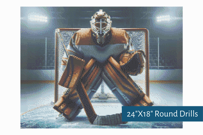 True North Diamond Art Diamond Painting Kits The Golden Wall Diamond Painting Kit - Create Stunning Art, No Skill Required