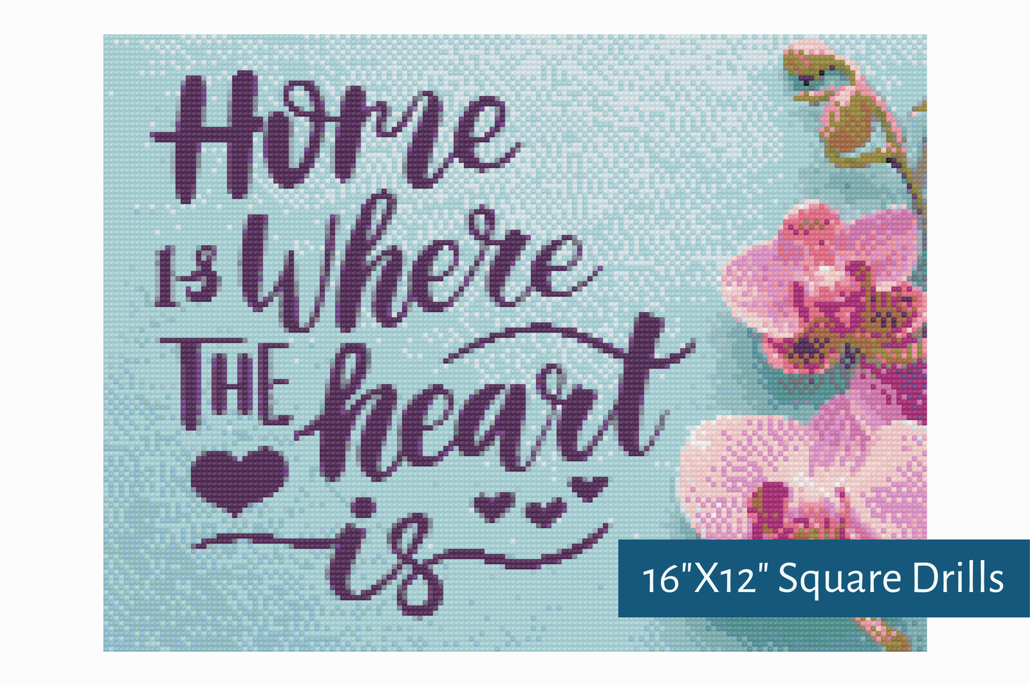 True North Diamond Art Diamond Painting Kits 16"X12" (40.6cmX30.4cm) The Heart's Landing Place Diamond Painting Kit - Create Stunning Art, No Skill Required