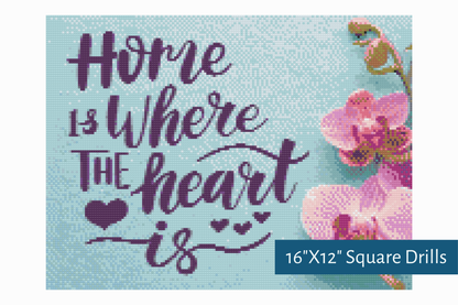 True North Diamond Art Diamond Painting Kits 16"X12" (40.6cmX30.4cm) The Heart's Landing Place Diamond Painting Kit - Create Stunning Art, No Skill Required