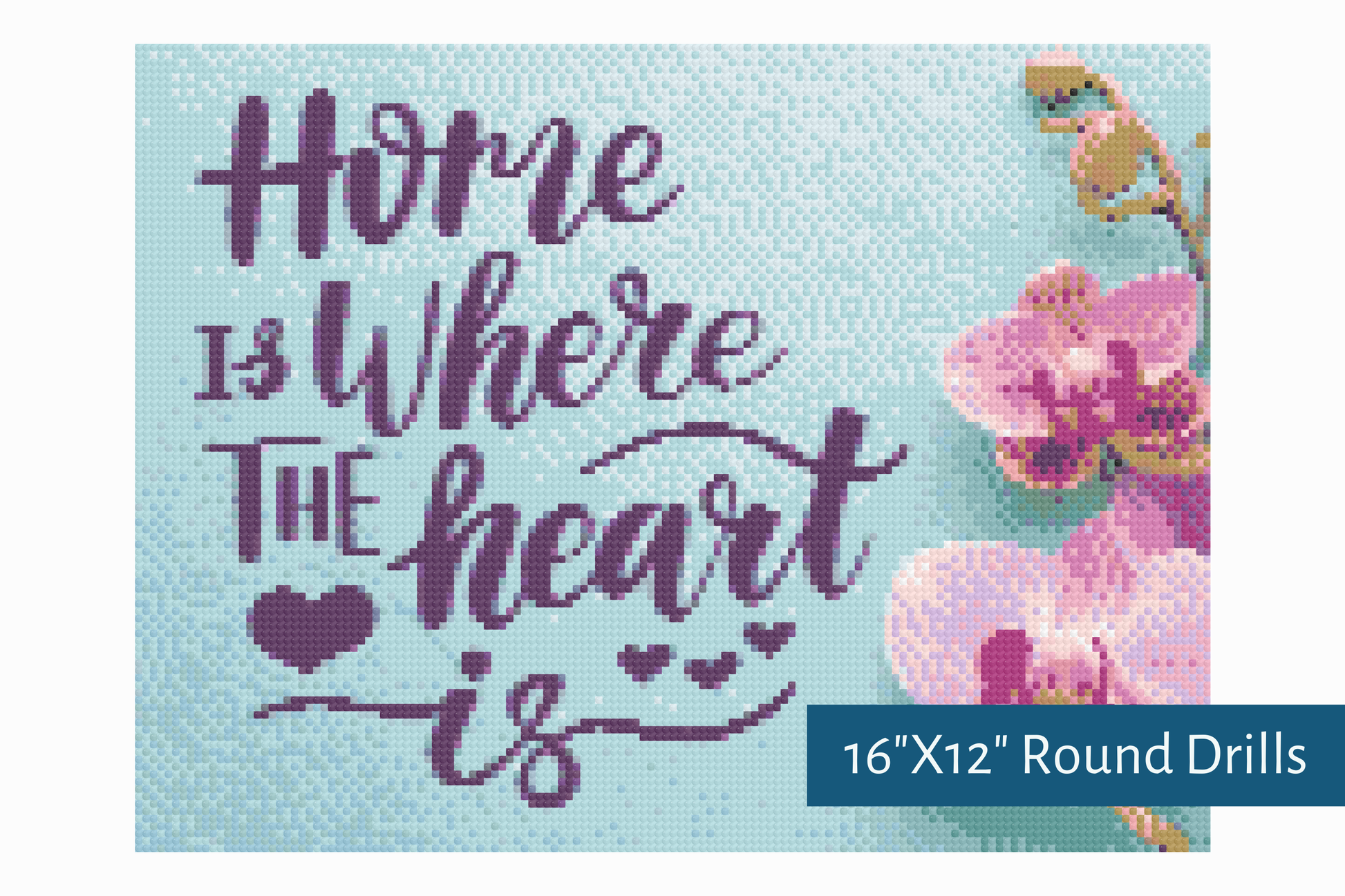 True North Diamond Art Diamond Painting Kits The Heart's Landing Place Diamond Painting Kit - Create Stunning Art, No Skill Required