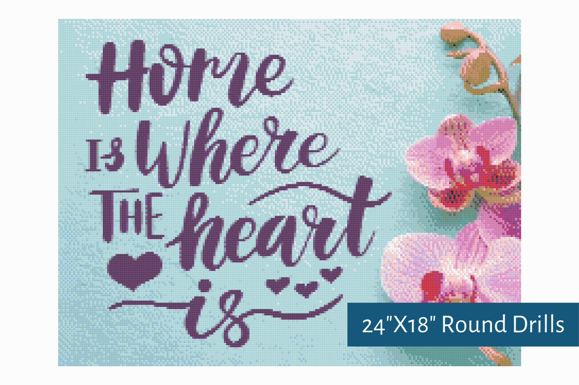 True North Diamond Art Diamond Painting Kits The Heart's Landing Place Diamond Painting Kit - Create Stunning Art, No Skill Required