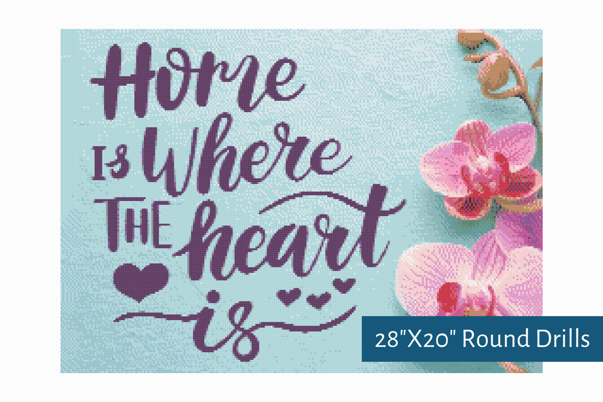 True North Diamond Art Diamond Painting Kits The Heart's Landing Place Diamond Painting Kit - Create Stunning Art, No Skill Required