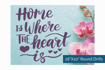 True North Diamond Art Diamond Painting Kits The Heart's Landing Place Diamond Painting Kit - Create Stunning Art, No Skill Required