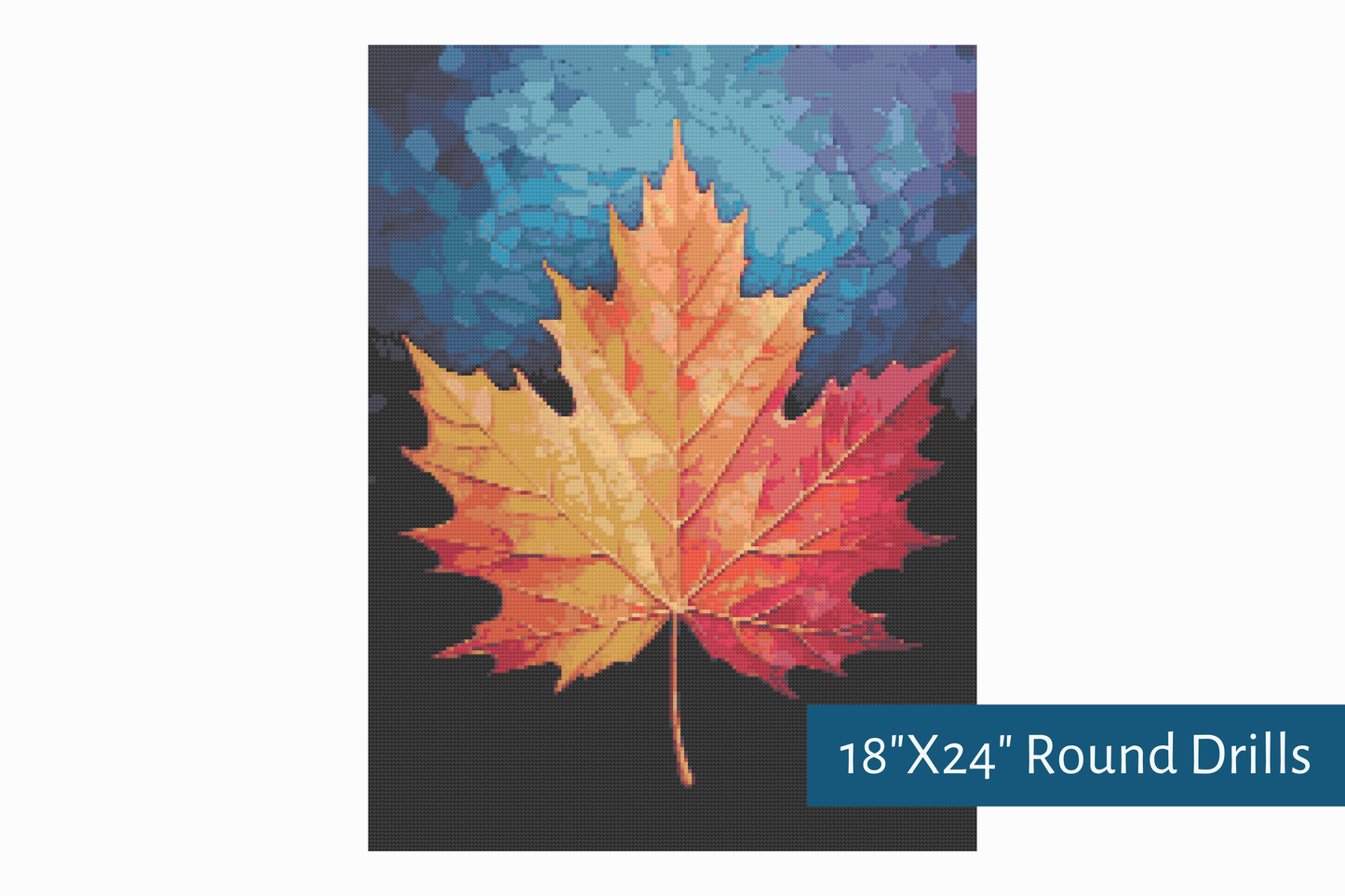 True North Diamond Art Diamond Painting Kits The Leaf Diamond Painting Kit - Create Stunning Art, No Skill Required