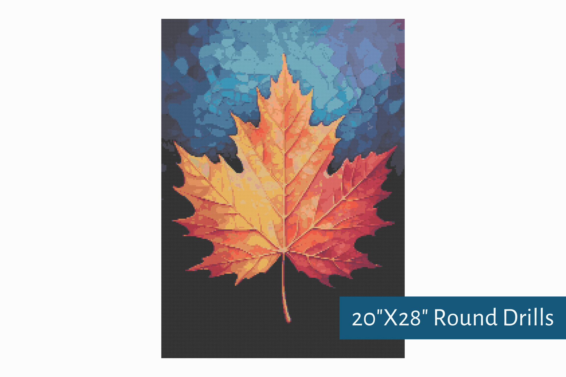 True North Diamond Art Diamond Painting Kits The Leaf Diamond Painting Kit - Create Stunning Art, No Skill Required