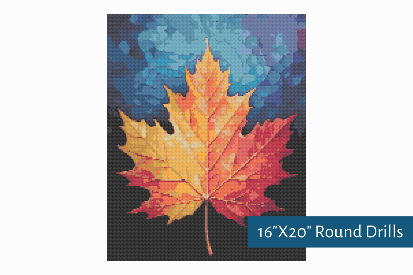 True North Diamond Art Diamond Painting Kits The Leaf Diamond Painting Kit - Create Stunning Art, No Skill Required