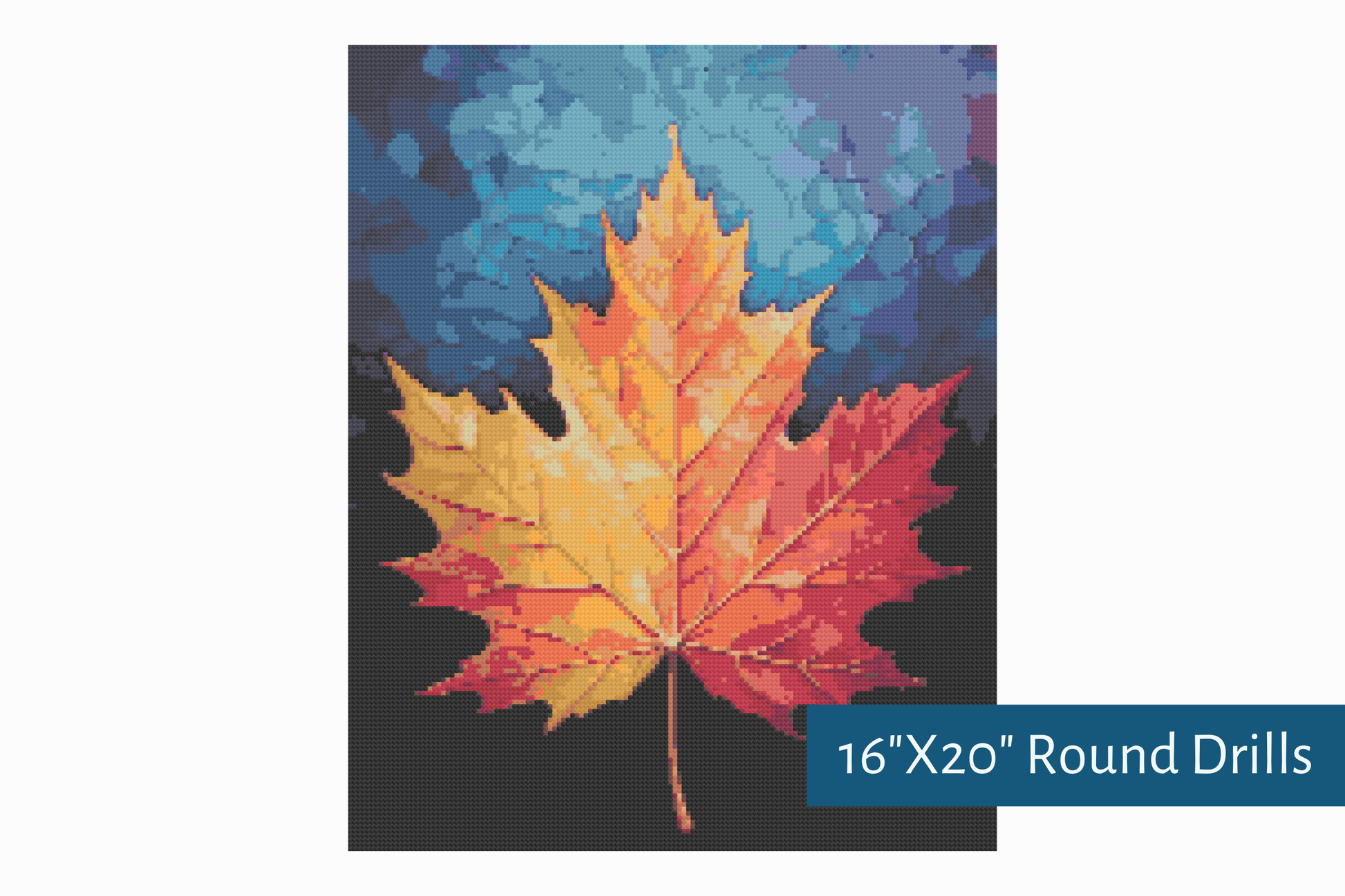 True North Diamond Art Diamond Painting Kits The Leaf Diamond Painting Kit - Create Stunning Art, No Skill Required