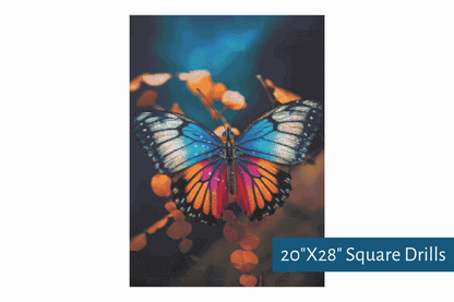 True North Diamond Art Diamond Painting Kits 20"X28" (50.8cmX71.1cm) The Vibrant Visitor Diamond Painting Kit - Create Stunning Art, No Skill Required