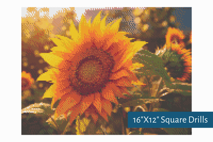 True North Diamond Art Diamond Painting Kits 16"X12" (40.6cmX30.4cm) The Yellow Giant Diamond Painting Kit - Create Stunning Art, No Skill Required