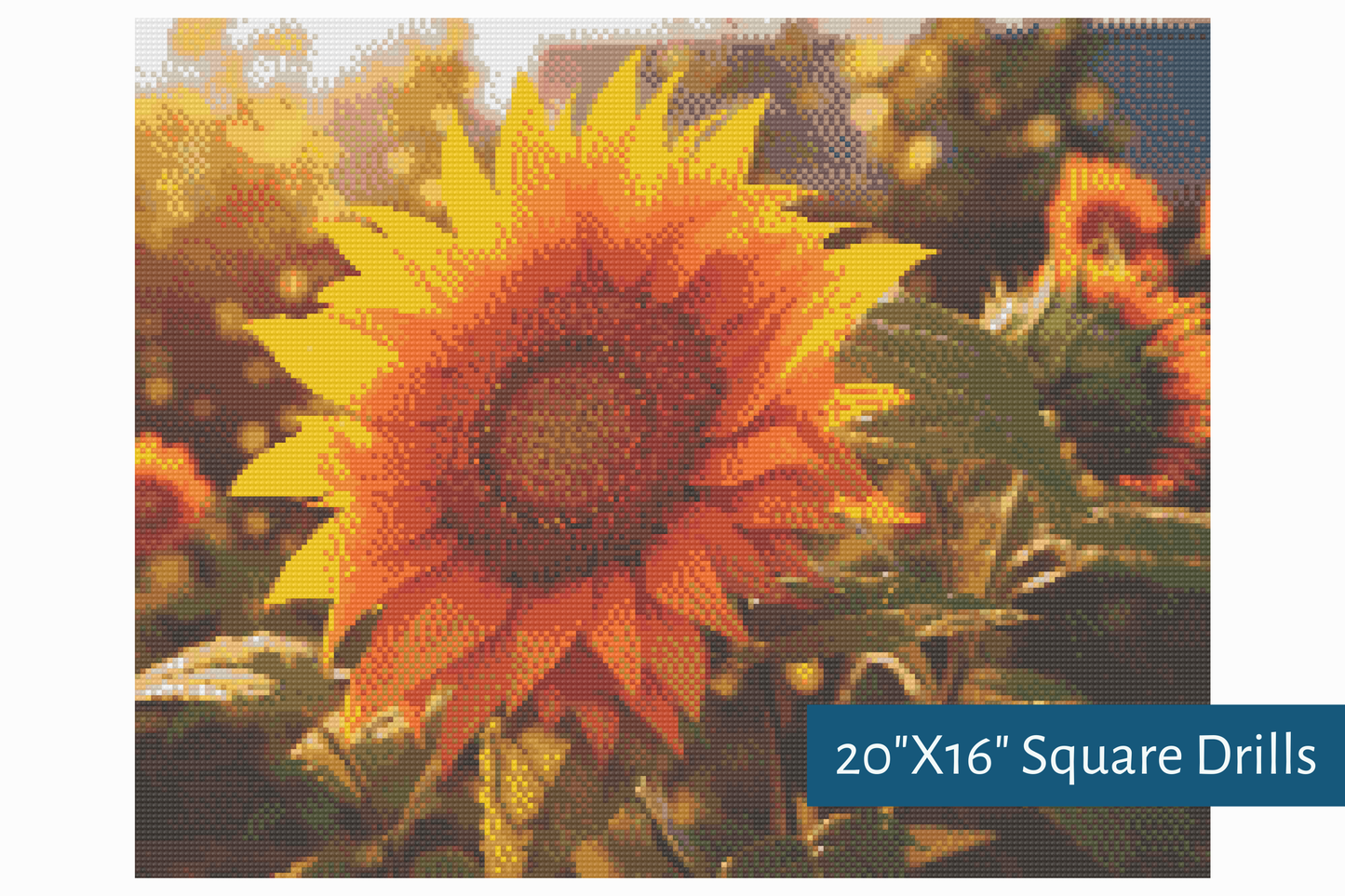 True North Diamond Art Diamond Painting Kits 20"X16" (50.8cmX40.6xm) The Yellow Giant Diamond Painting Kit - Create Stunning Art, No Skill Required