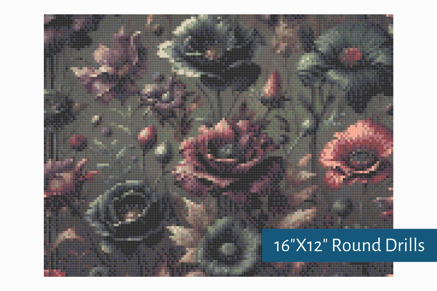 True North Diamond Art Diamond Painting Kits Twilight Thorns Diamond Painting Kit - Create Stunning Art, No Skill Required