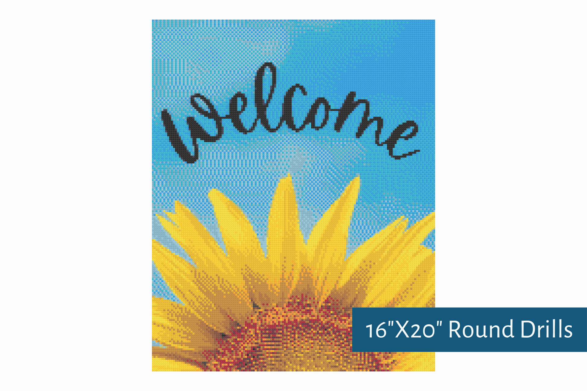 True North Diamond Art Diamond Painting Kits Welcome Sunshine Diamond Painting Kit - Create Stunning Art, No Skill Required