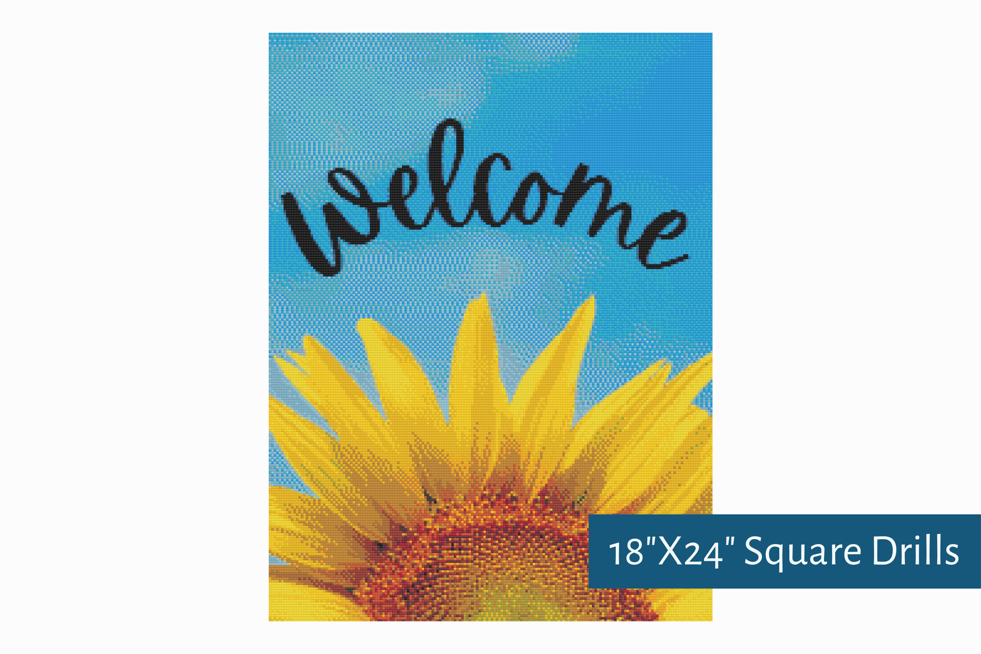 True North Diamond Art Diamond Painting Kits Welcome Sunshine Diamond Painting Kit - Create Stunning Art, No Skill Required