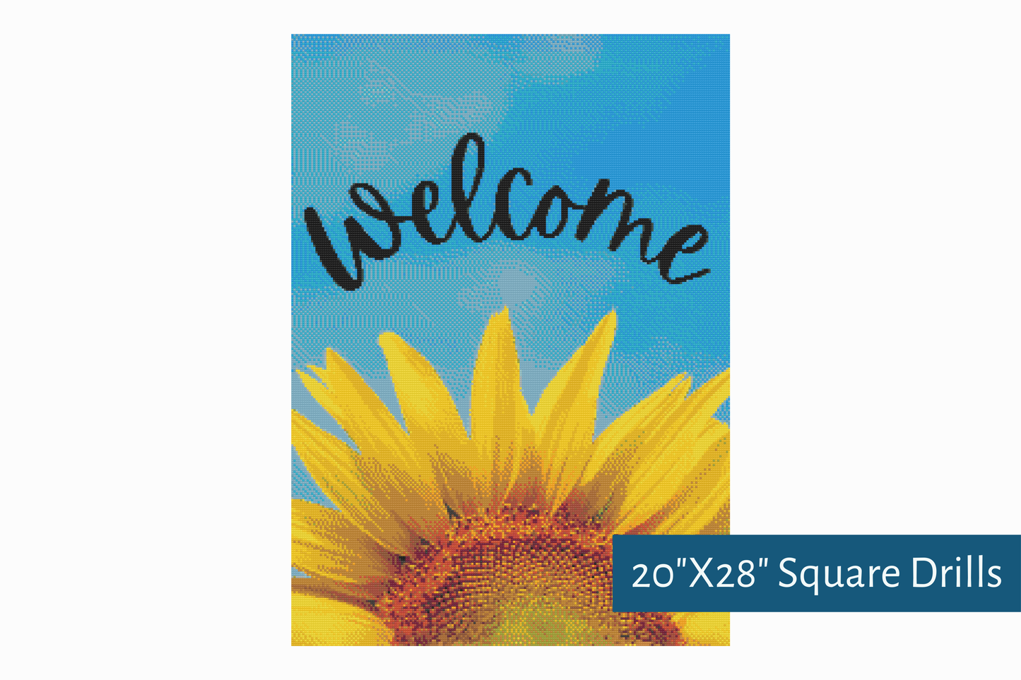 True North Diamond Art Diamond Painting Kits Welcome Sunshine Diamond Painting Kit - Create Stunning Art, No Skill Required