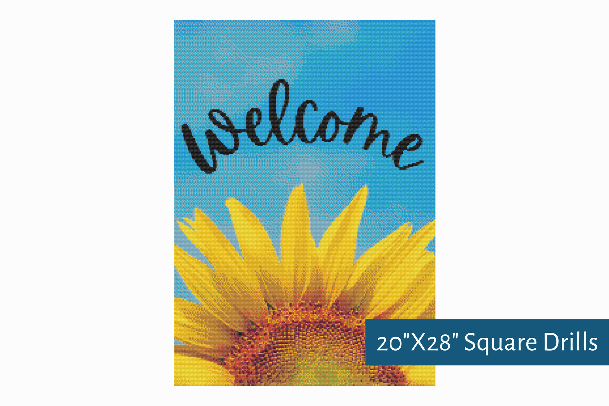 True North Diamond Art Diamond Painting Kits Welcome Sunshine Diamond Painting Kit - Create Stunning Art, No Skill Required