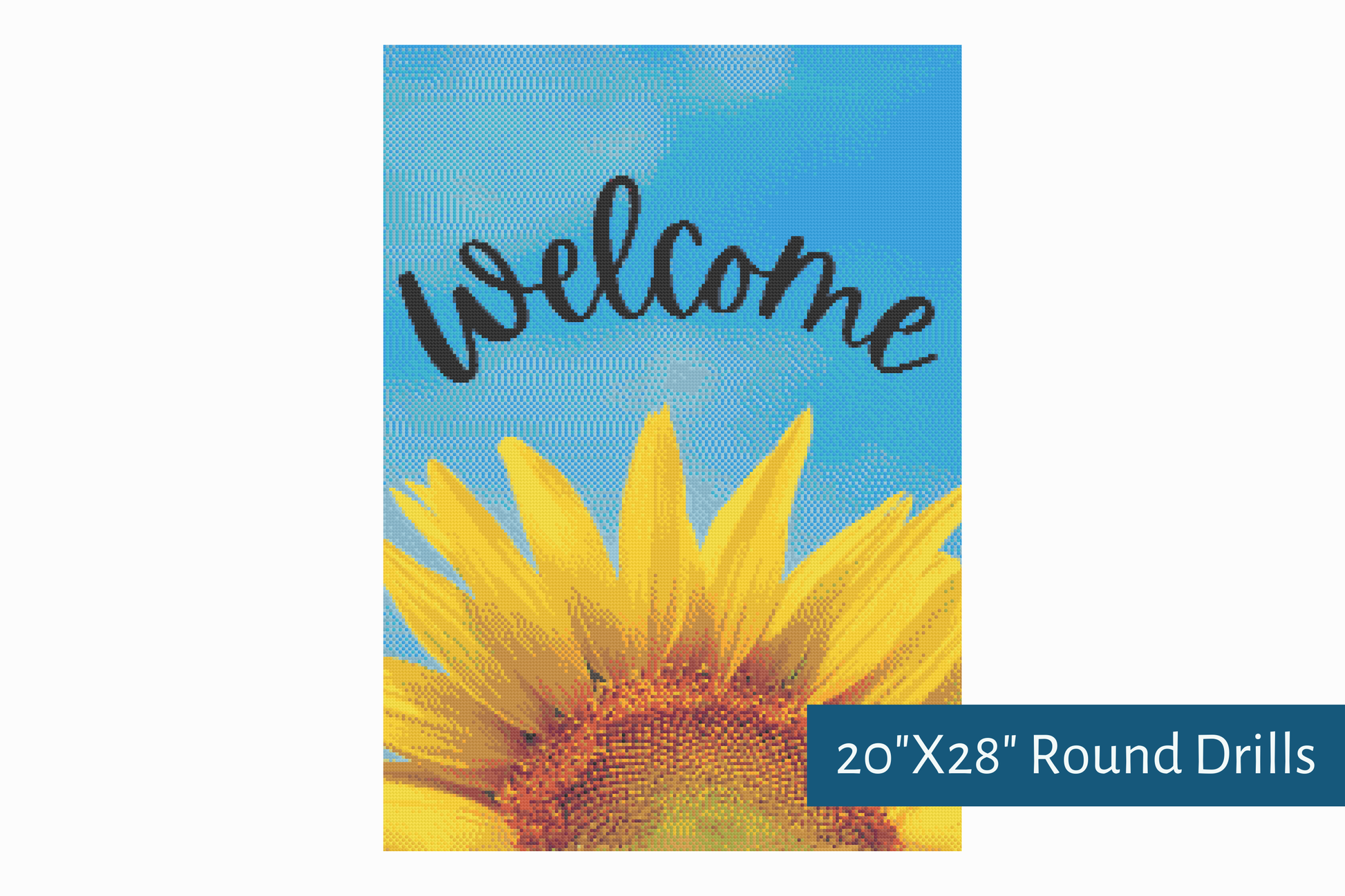 True North Diamond Art Diamond Painting Kits Welcome Sunshine Diamond Painting Kit - Create Stunning Art, No Skill Required