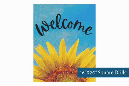 True North Diamond Art Diamond Painting Kits Welcome Sunshine Diamond Painting Kit - Create Stunning Art, No Skill Required