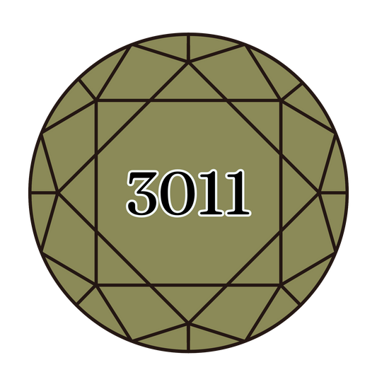 True North Diamond Art Round Diamond Drills 3011 - Dark Khaki Green - Round Bulk Diamond Drills