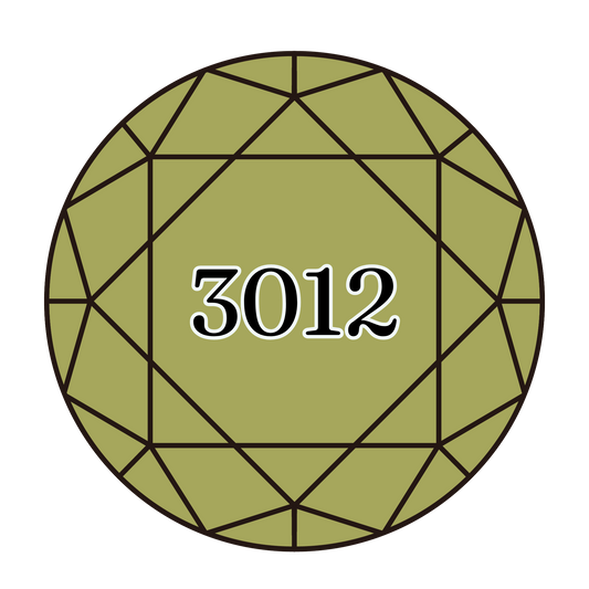 True North Diamond Art Round Diamond Drills 3012 - Medium Khaki Green - Round Bulk Diamond Drills