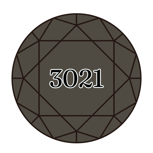 True North Diamond Art Round Diamond Drills 3021 -  Very Dark Brown Grey - Round Bulk Diamond Drills